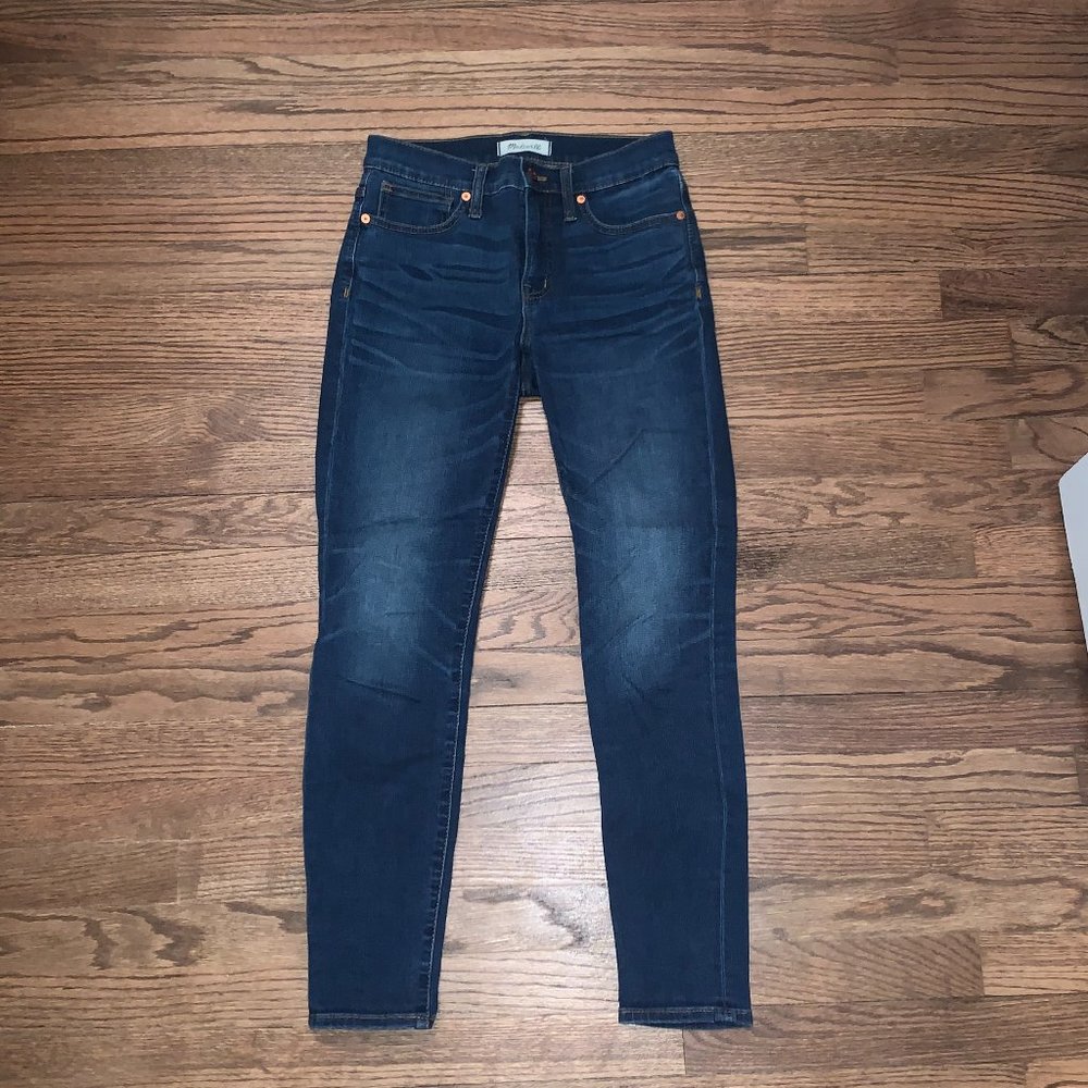 Madewell Jeans Womens 9" High Rise Skinny Sz 26
